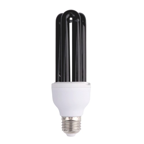 Lampadina nera e27 40w - uv, luce