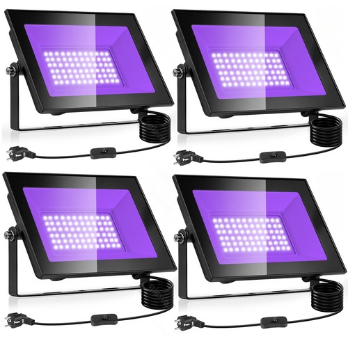 Faretto led luce nera - 4x,