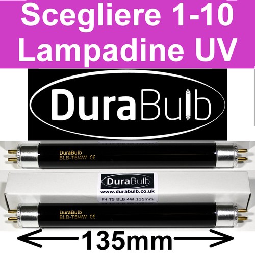 Luce lampadine f4 t5 - 1-10, uv