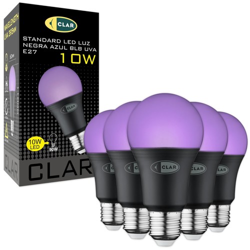 Luce nera led - uv, e27